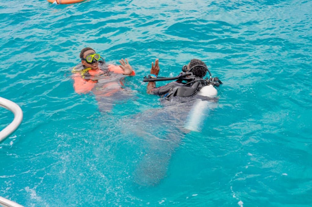 Scuba Diving at Catalina Island from Bavaro Dominican Republic